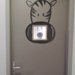 porte de la chambre animaux