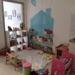 la maison bleue du coin lecture