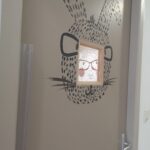 porte de la chambre lapin